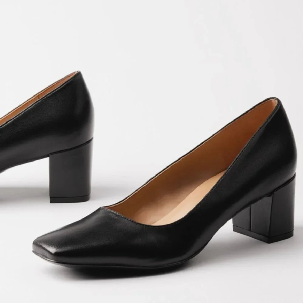 Naturalizer KARINA Block Heel Pumps (NARROW)